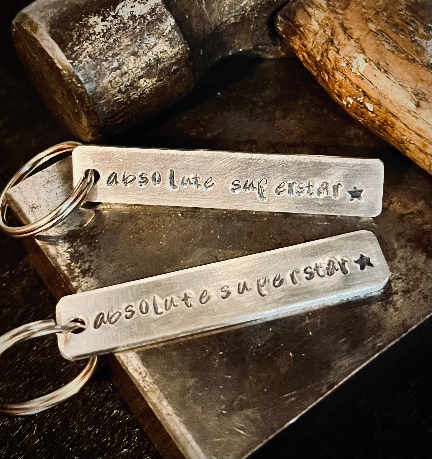 Personalised Handmade Affirmation Keyring | Positive Motivational Message Gift