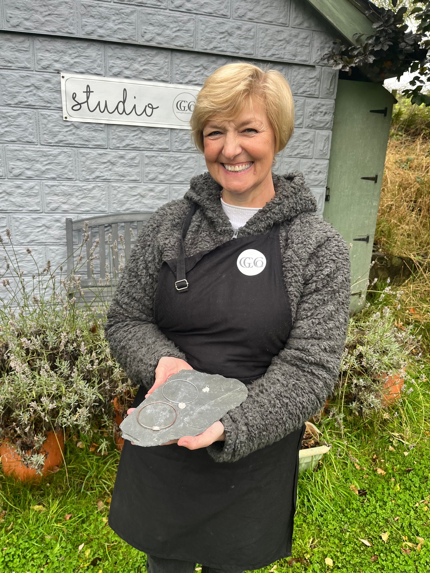 Silver Bangle with Personalised Silver Charm Jewellery Making Workshop in Shropshire | 9.30-3.30 | Various Dates