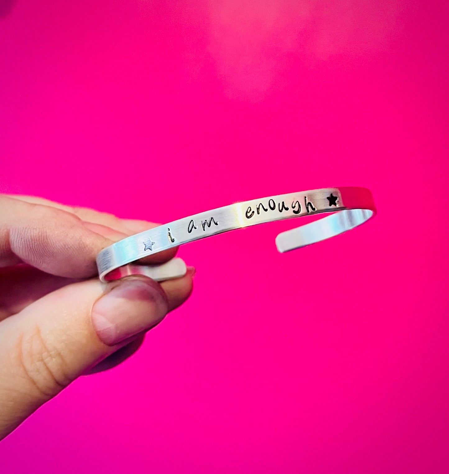 Personalised Handmade Sterling Silver Cuff Bangle | Mens Cuff | Womens Cuff | Chunky Unisex Cuff Bangle