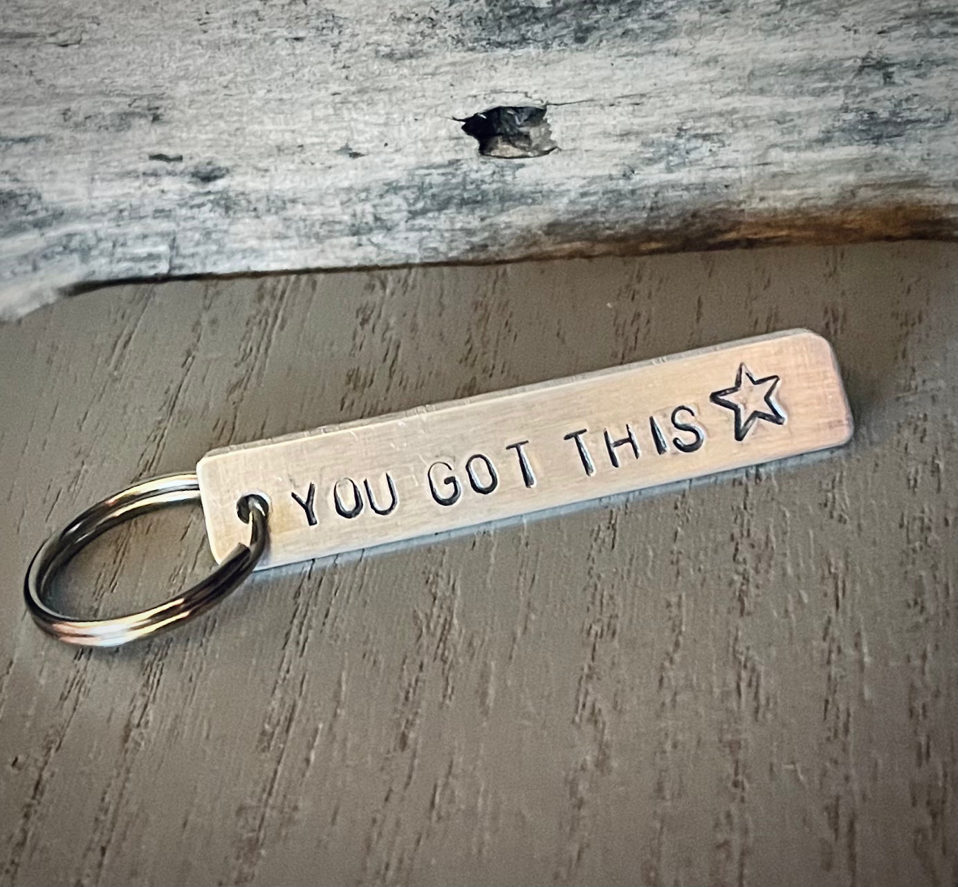 Handmade Affirmation Keyring | Positive Motivational Message Gift