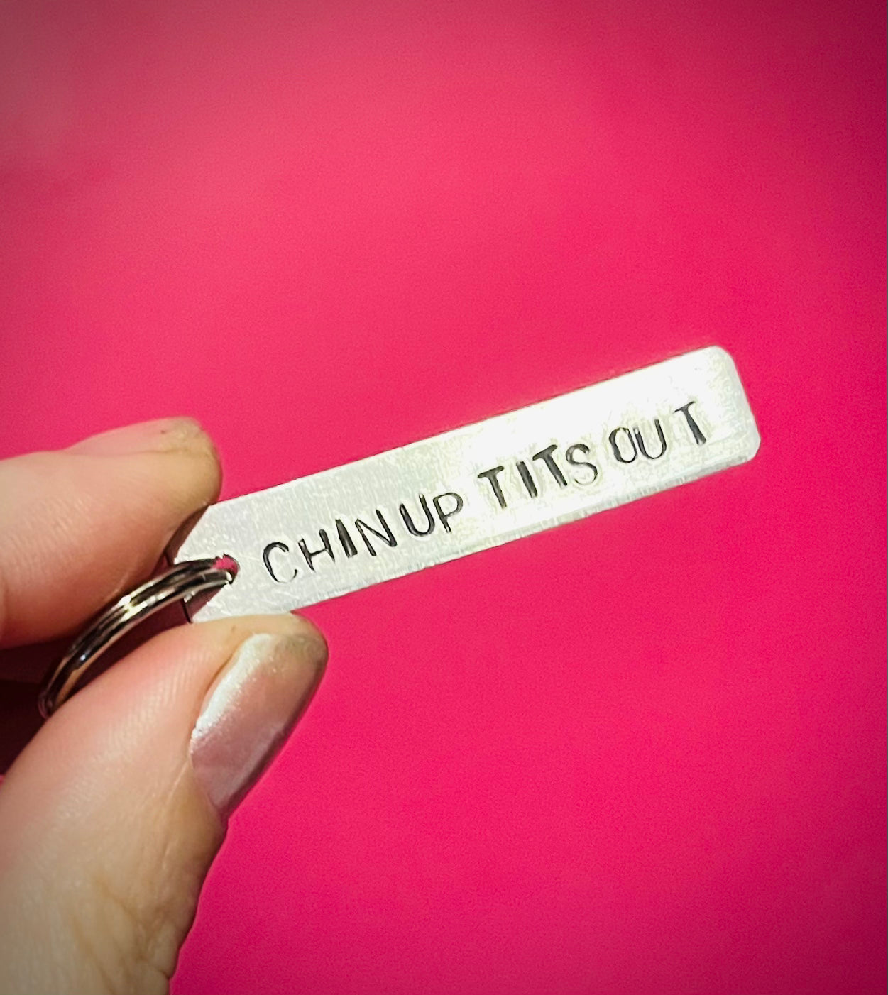 Handmade Affirmation Keyring | Positive Motivational Message Gift