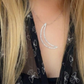 Handmade Silver Crescent Moon Necklace - Sterling Silver Celestial Jewellery