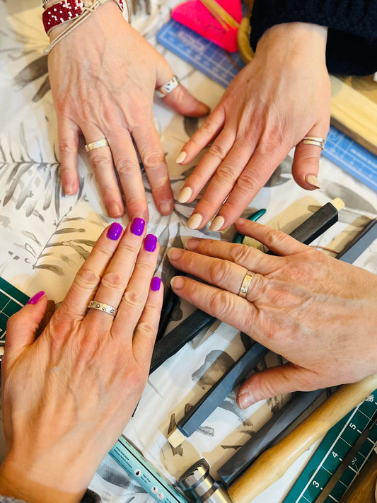 Adjustable Silver Ring Jewellery Making Workshop at Artisan Lab Shrewsbury | Thursday 5 June - 6-8pm