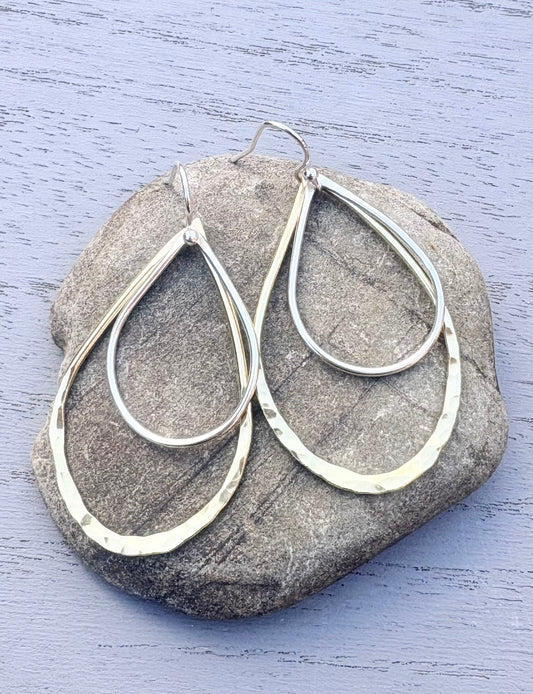 Handmade Mystic Soul Earrings - Sterling Silver Contemporary Jewellery