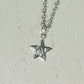 Handmade Silver Star Necklace | Sterling Silver Minimalist Jewellery