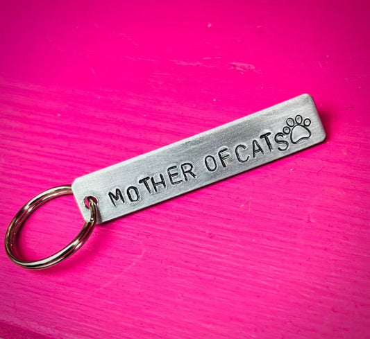 Cat Dad Key Rings Keyrings & Accessories – SilverliciousArtisanJewellery
