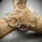 Handmade Silver Chain Link Bracelet | Contemporary Statement Jewellery