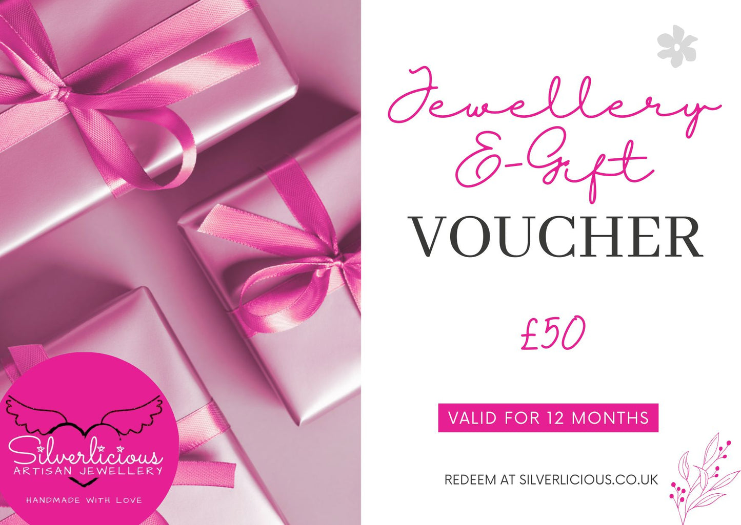 Jewellery Gift Voucher